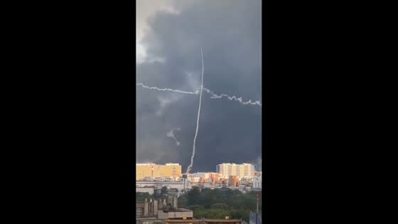 Drone strike hits Moscow oil refinery amid reported mass UAV attack