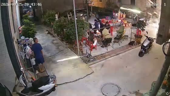 Fireworks go out of control as people flee during gathering in Guangdong, China
