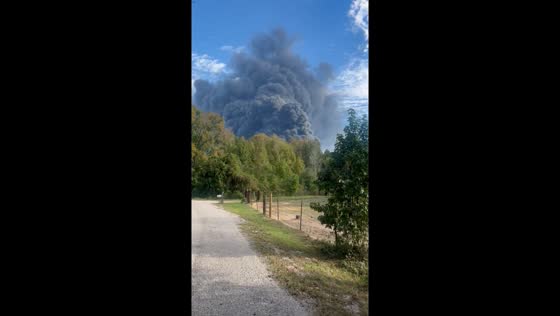 Shepherd, Texas chemical plant explosion sparks massive fire, prompts evacuations