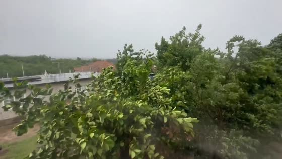 Wind dominates as hurricane Beryl nears Jamaica