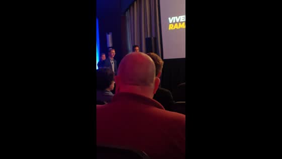 Vivek Ramaswamy booed at Young Americans for Liberty convention in Cincinnati, USA