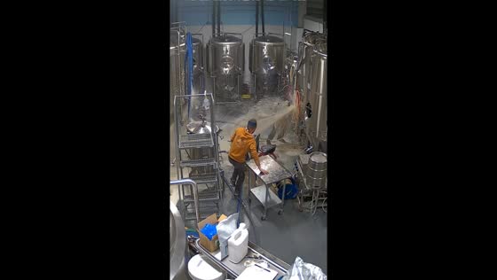Brewery mishap: liquid burst at Backchannel Brewing