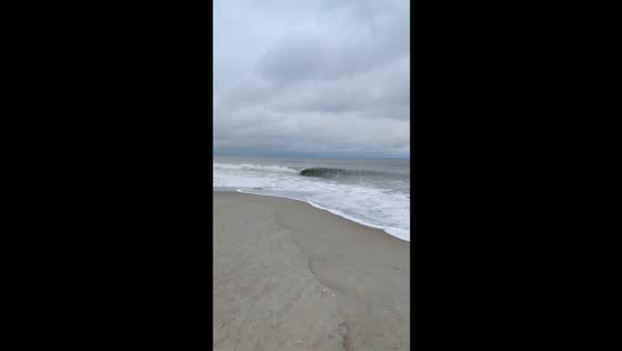 Calm and tranquil evening by the beach in Emerald Isle, North Carolina, USA