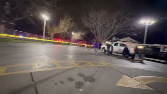 Police respond after shooting at funeral service in Salt Lake, Utah, USA