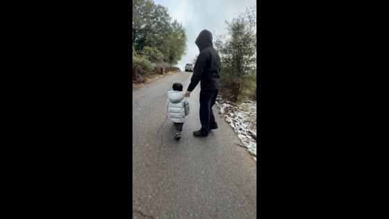 Man accidentally bumps boy while jumping over him in Jiangsu, China