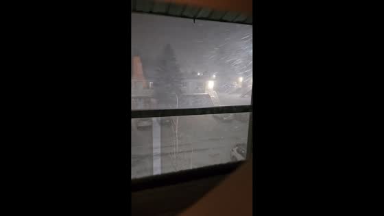Blizzard reduces visibility to near zero in Saskatchewan, Canada
