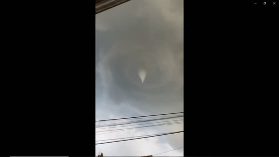 Tornado Strikes Jatinangor District, Indonesia 