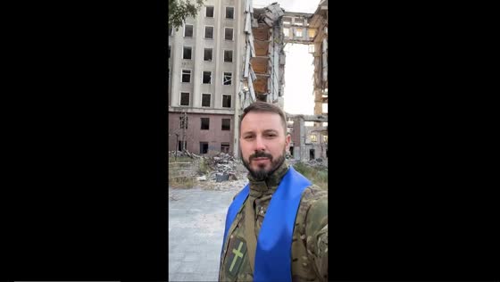 Devastation strikes Mykolaiv: administrative building hit by shelling amidst ongoing conflict