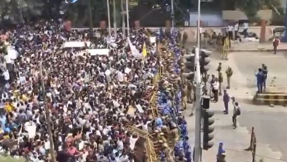 Protests erupt in Prayagraj over UPPSC exam scheduling, police clash with protesters