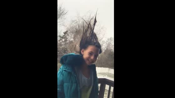 Homeschool science experiment: kids freeze hair in brutal Missouri cold!