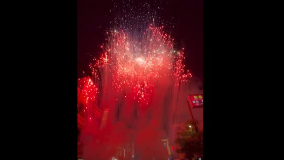 Fireworks light up Taiwan's temple fair 