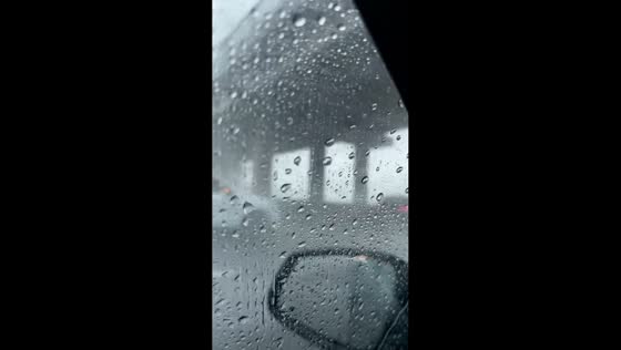 Torrential rain creates dangerously low visibility on AP-7 in Valencia, Spain