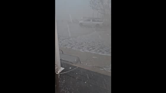 Severe hail storm hits Calgary, Alberta, damaging homes and vehicles