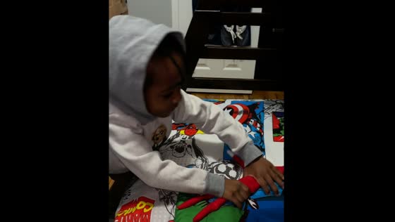 Child takes anger out on elf toy over broken iPad