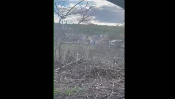 One of the villages east of Kupyansk, Kharkiv region, located in the zone of advancement of Ukrainian troops