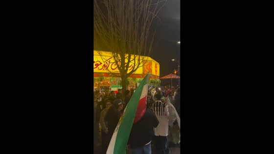 Celebrations on the streets in London, UK