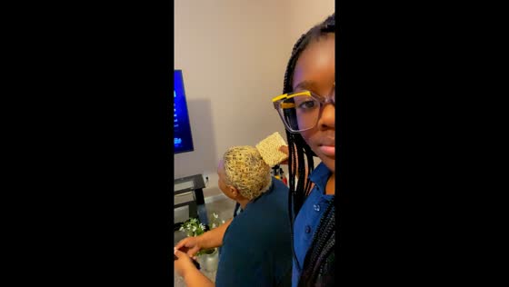 Mom's hair vs. noodles: a hilarious comparison