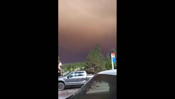 Video captures smoke from park fire in Shingletown, California