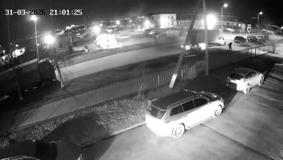 Intoxicated driver crashes into parked truck in Petrozavodsk, Russia