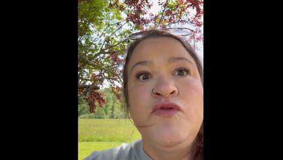 Mother accidentally films herself during engagement recording attempt