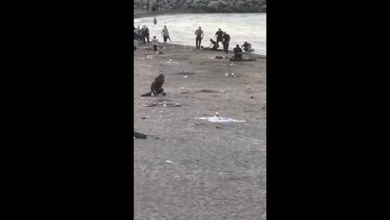 Makhachkala attack: suspects detained on beach