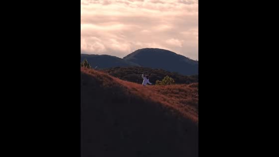 Hiker slips at Mt. Pulag summit in Benguet, Philippines