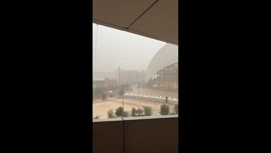 Severe storms bring heavy rain and lightning in Marseille, France