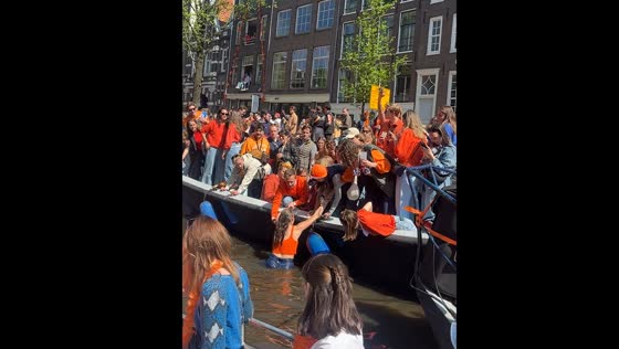King's Day rescue attempt in Amsterdam