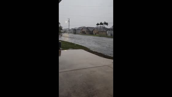 Severe flooding hits Cape Coral, Florida as 3-6 inches of rainfall deluge city streets