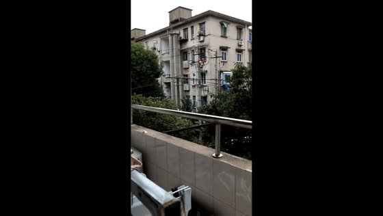 High voltage sparks from electric box in Zhejiang, China