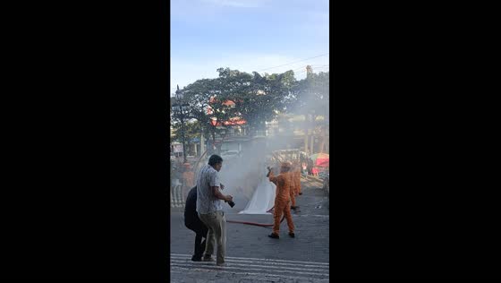  Couple's fire service-themed wedding takes a hilarious turn in Batangas