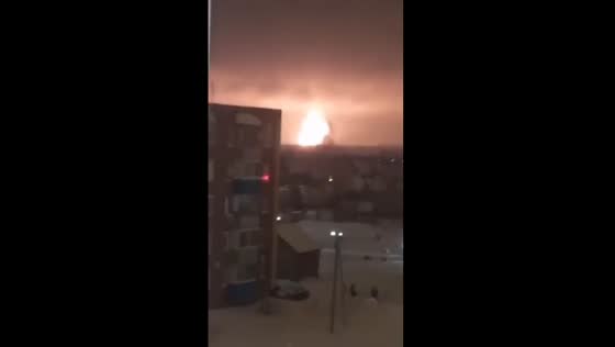  Huge explosion rocks Votkinsk, Udmurtia