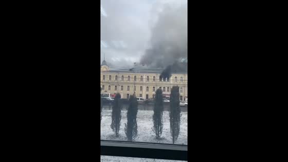 Fire breaks out in military hospital in Tula, Russia