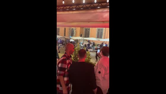 Chelsea and Real Betis fans clash ahead of UEFA final in Wrocław, Poland