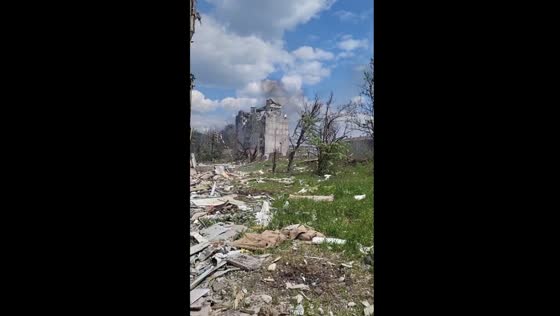 War-torn Bakhmut: a glimpse into the ongoing conflict between Russia and Ukraine