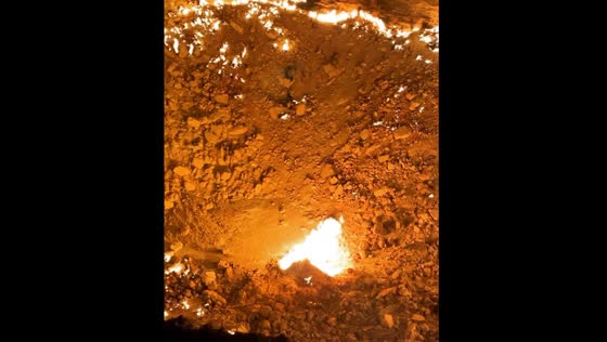 The eternal flame: Darvaza gas crater, a decades-long inferno since 1971
