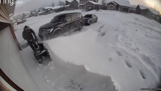 Alaska battling 70mph winds in intense snowstorm