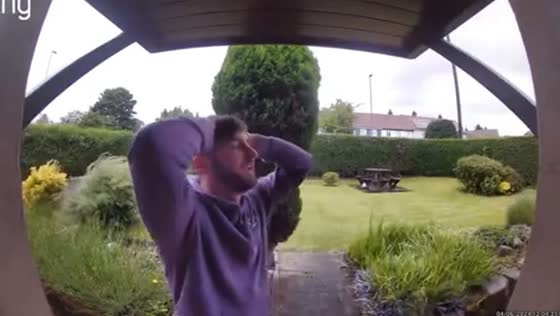 Person locked out of house in Derby, UK