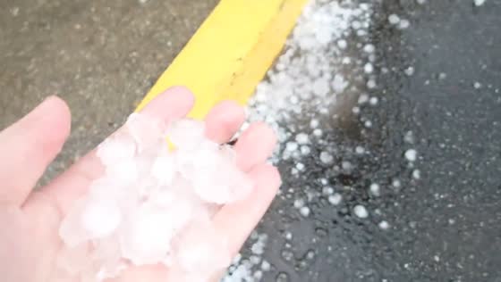 Hailstorm hits Riverlink Shopping Centre in Ipswich, Australia