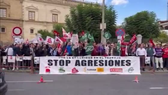 Tussam workers voice concerns over rising street violence in Seville, Spain