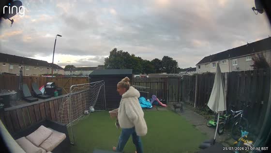 Woman falls while helping dog climb fence in Scotland, UK