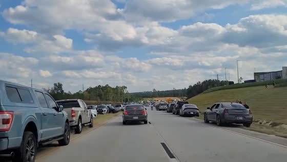 Augusta faces long lines for gas and food after Hurricane Helene