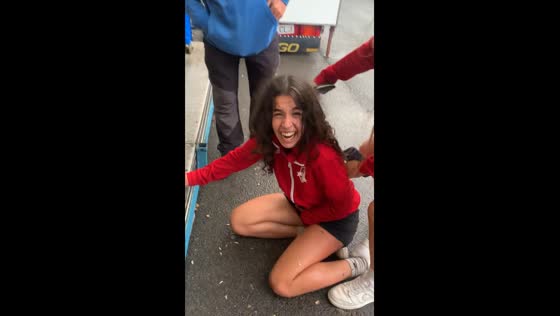 Girl falls after retrieving phone in bumper car mishap