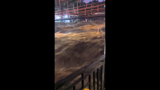 Flash flood causes devastation in Puncak, Bogor, Indonesia