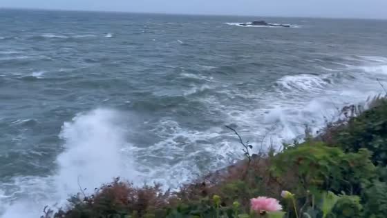 Storm Babet strikes Cornwall with 80mph gale force winds: amber warning issued