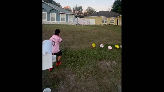 Football practice mishap: ball breaks window