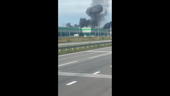 Drone attack sparks fire at Wildberries facility in Bashkortostan, Russia 