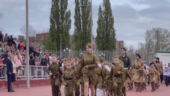 Controversy surrounds military parade of kindergarten students in Yeysk, Russia