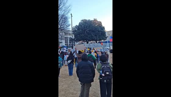 Protesters rally against ICE policies in Atlanta, Georgia, USA
