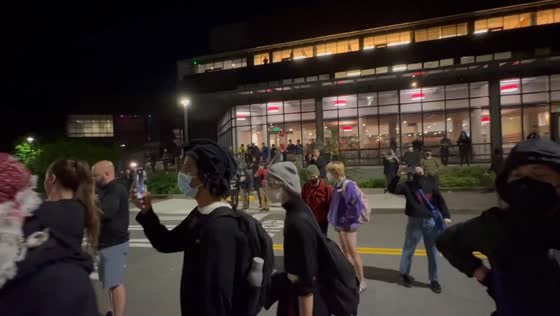 Pro-Palestinian protest escalates during clearing at University of Washington, USA